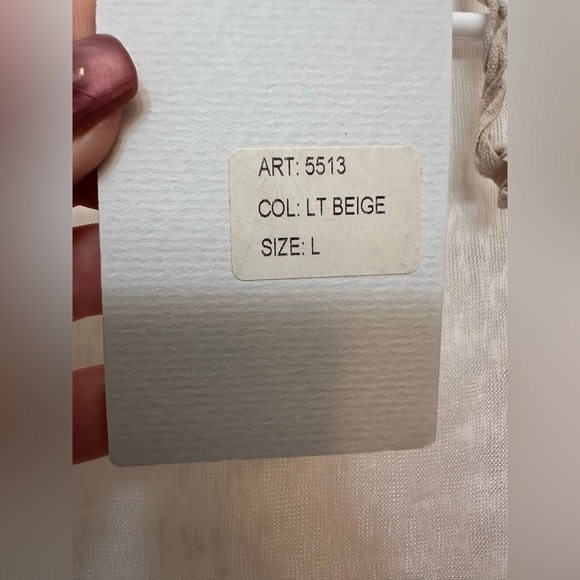 Elena Baldi Cream Floral Open Front Kimono Cardigan NWT - Picture 6 of 7